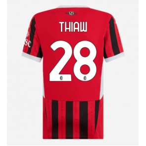 AC Milan Malick Thiaw #28 Hemmatröja Kvinnor 2024-25 Kortärmad